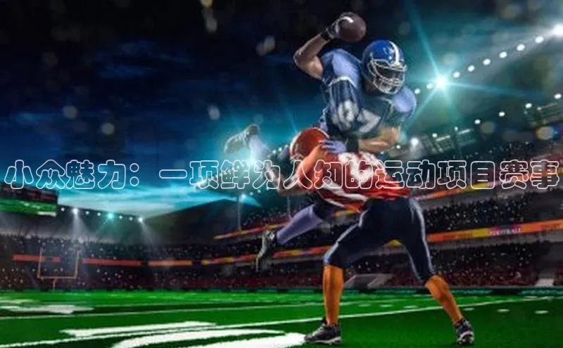 betball体育app下载百度智能门户小众魅力：一项鲜为人知的运动项目赛事
